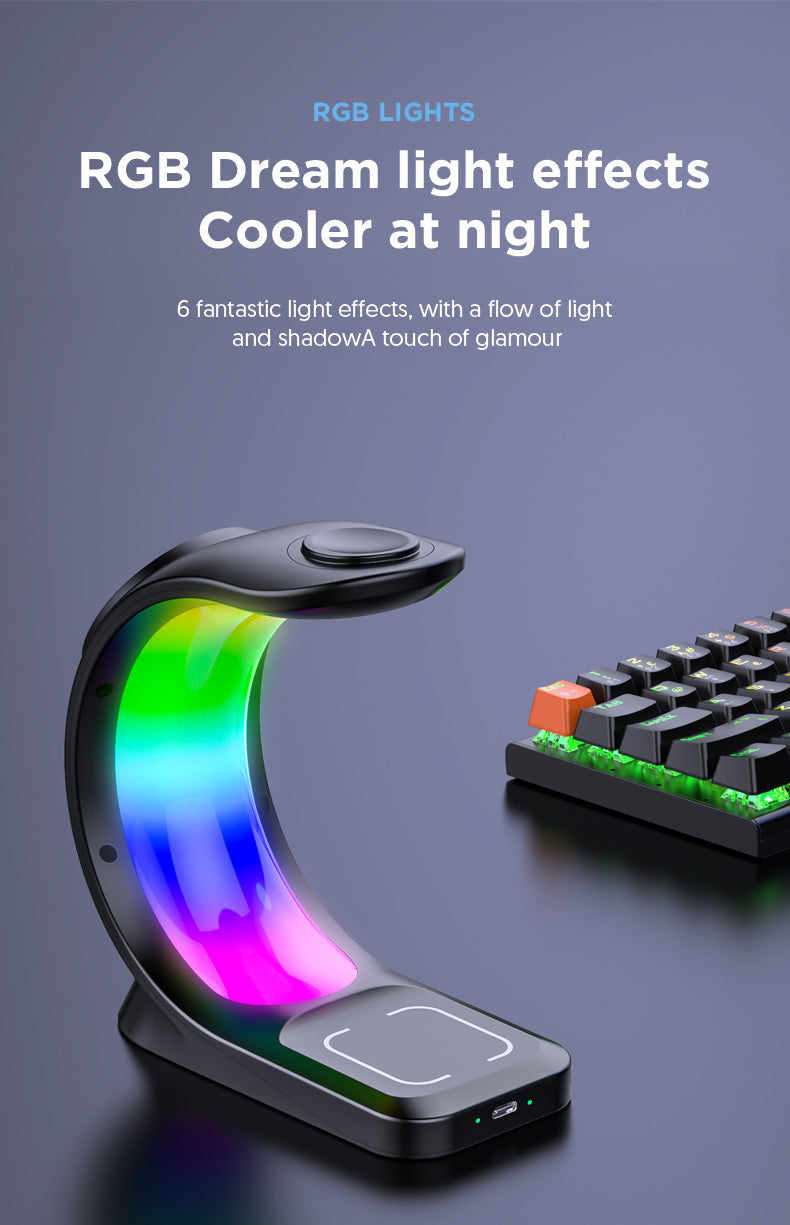 4-in-1 Magnetic Wireless Charger