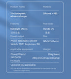 4-in-1 Magnetic Wireless Charger