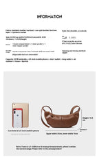 One-shoulder Crossbody Autumn And Winter Croissant Advanced