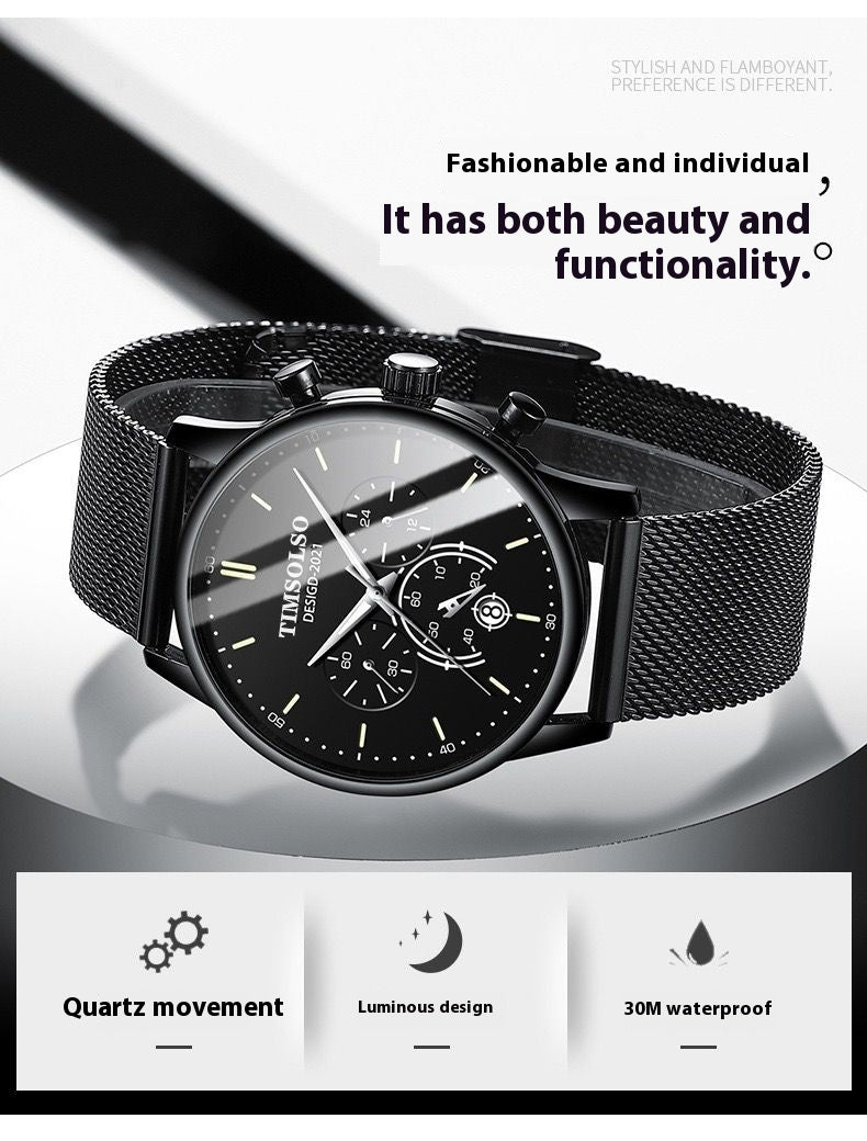 Ultra-Thin Elegant Watch
