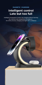 4-in-1 Magnetic Wireless Charger