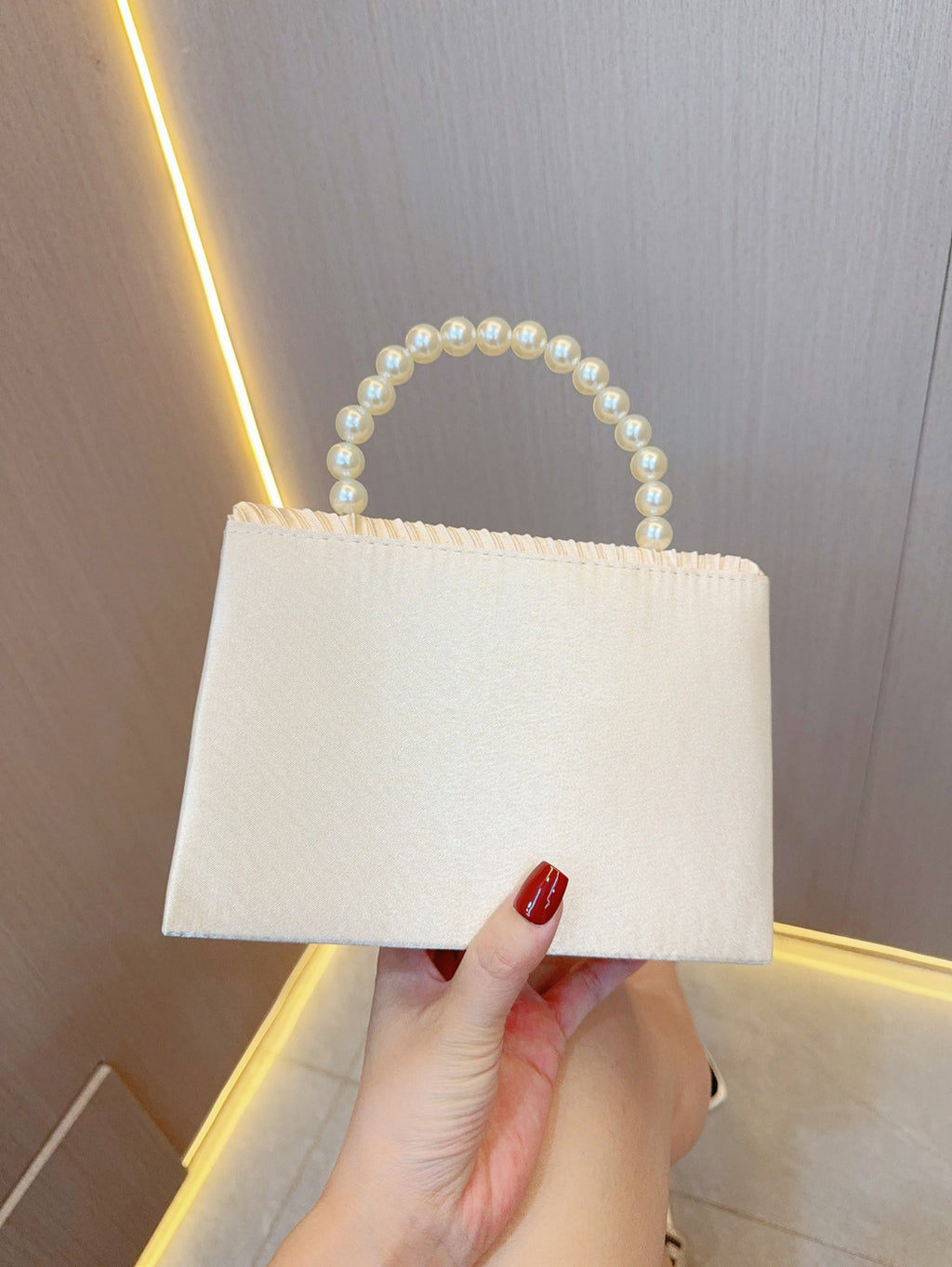 Women's Fashion Pleated Evening Bag