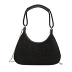 Light Diamond Fashion Rhinestone Chain Crossbody Bag