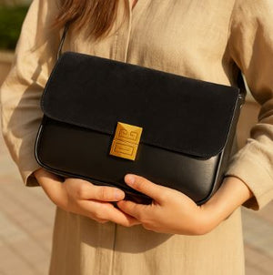 Structured Crossbody Handbag Genuine leather bag women's bag new autumn and winter messenger bag women's commuter shoulder