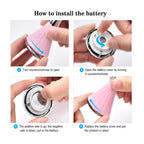 Small top facial beauty instrument