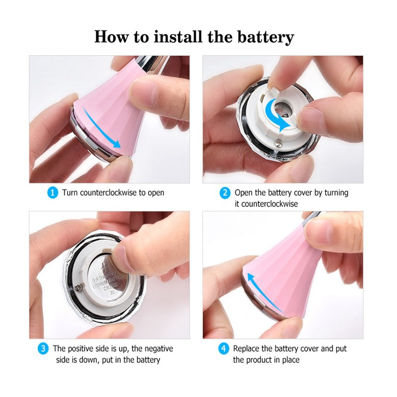 Small top facial beauty instrument