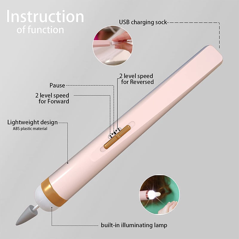 5-in-1 Electric Nail Drill Set